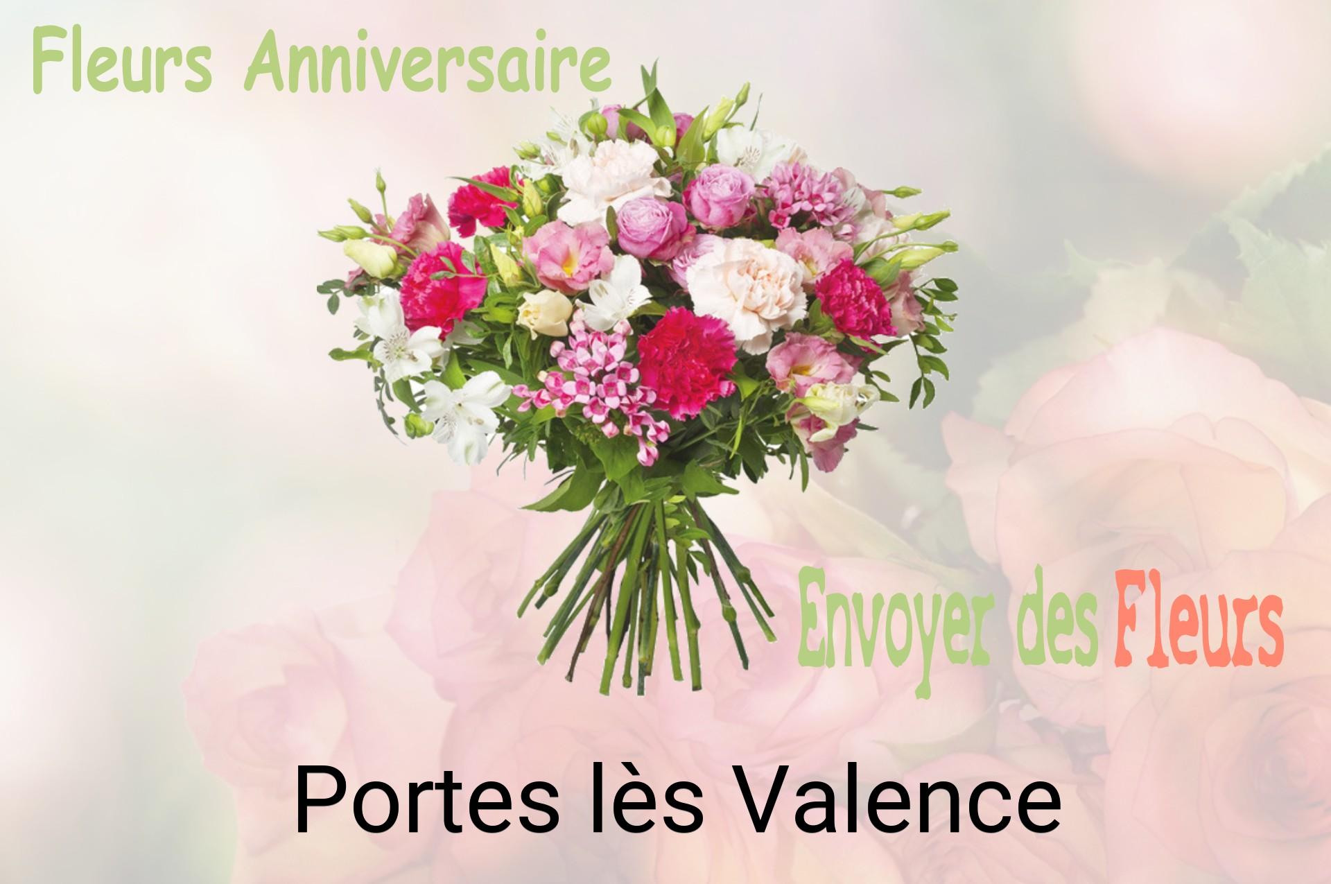 Bouquet de fleurs d’anniversaire livré à Portes-lès-Valence